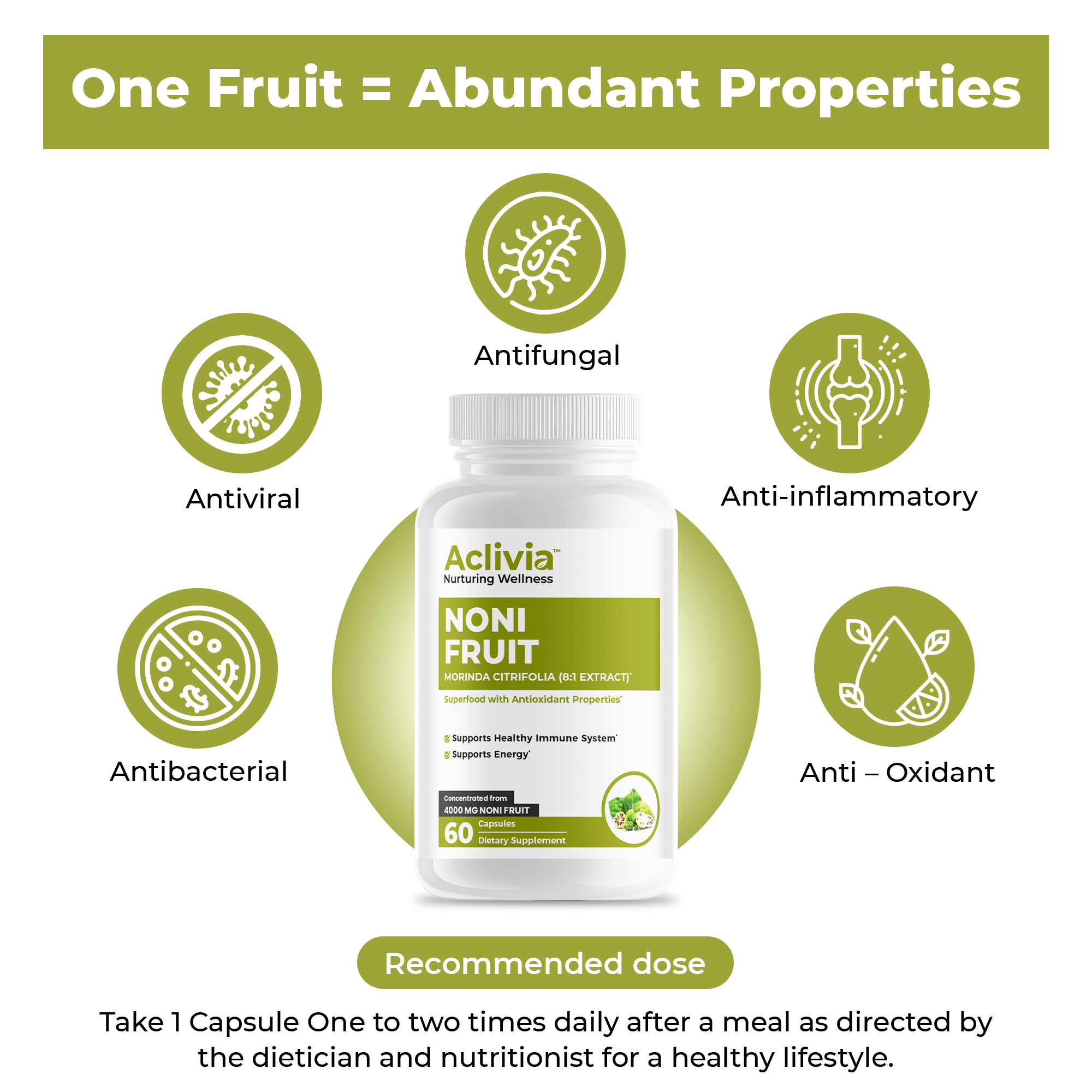 Aclivia Noni Fruit Supplement